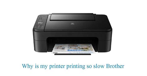 Why Is My Printer Printing Slow?